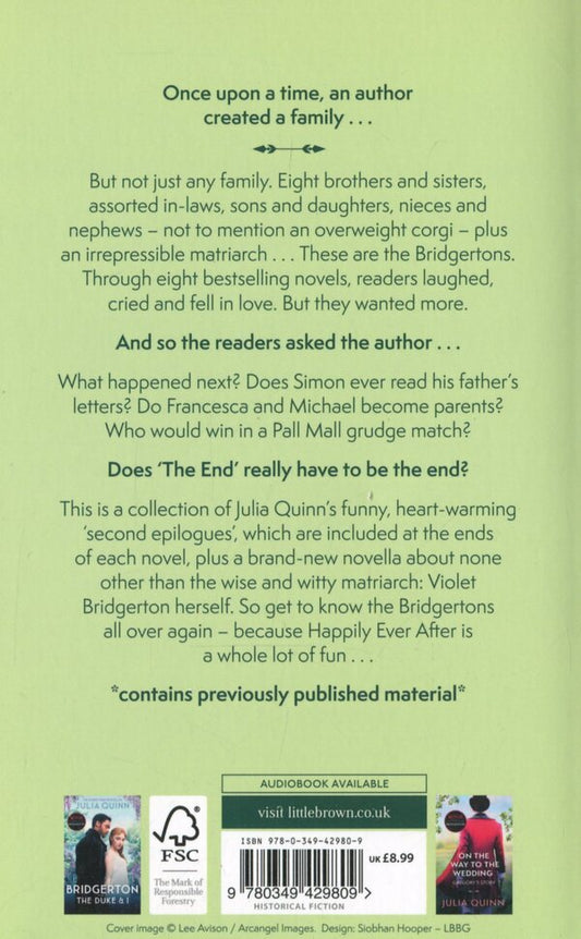 The Bridgertons. Happily Ever After / The Bridgertons. Happily Ever After Джулия Куин 9780349429809-2