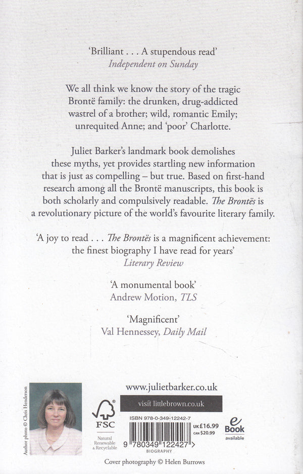 The Brontes / The Brontes Джульет Баркер 978-0-349-12242-7-2