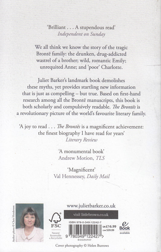 The Brontes / The Brontes Джульет Баркер 978-0-349-12242-7-2
