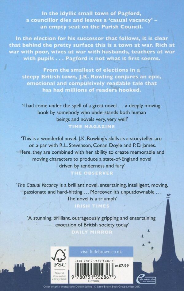 The Casual Vacancy / The Casual Vacancy Джоан Роулинг 9780751552867-2