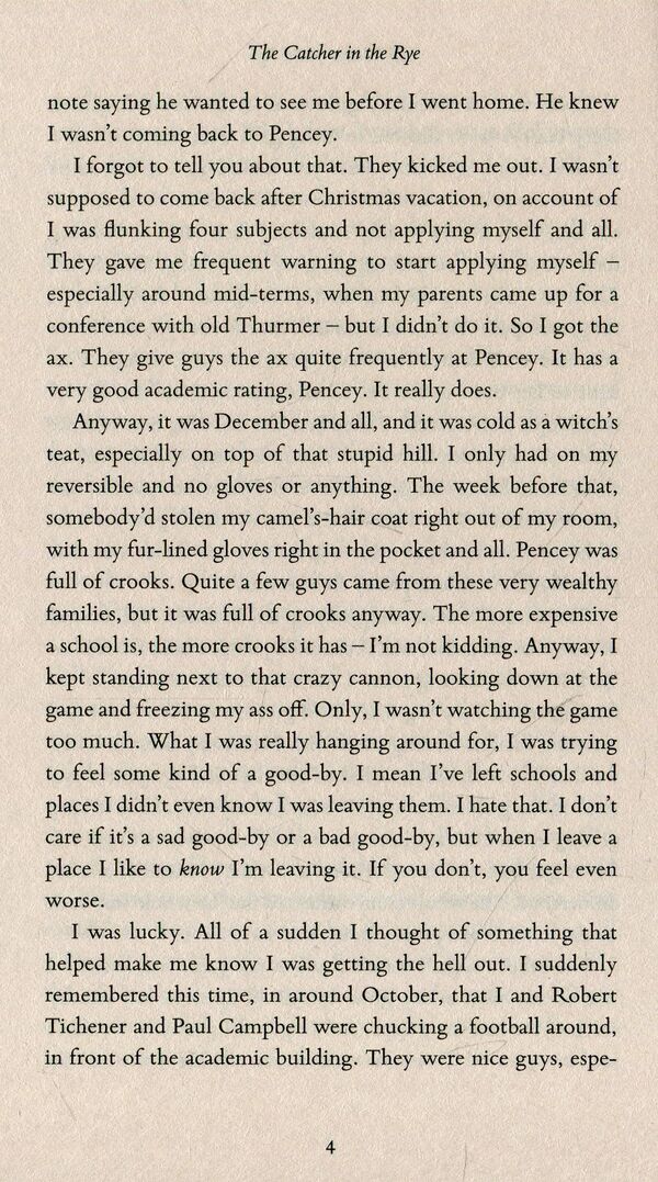 The Catcher In The Rye Jerome D. Salinger / Джером Д. Сэлинджер 9780241950432-6