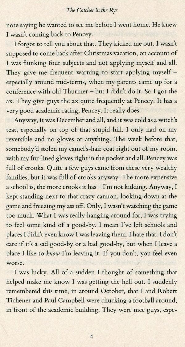 The Catcher In The Rye Jerome D. Salinger / Джером Д. Сэлинджер 9780241984758-6