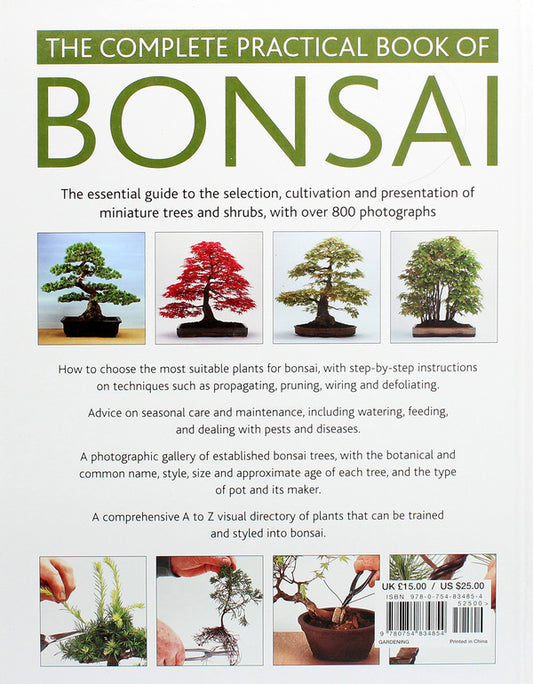 The Complete Practical Book Of Bonsai Ken Norman / Кен Норман 9780754834854-2