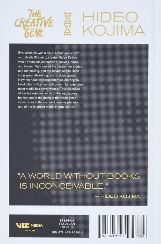 The Creative Gene / The Creative Gene Хидео Кодзима 9781974725915-2