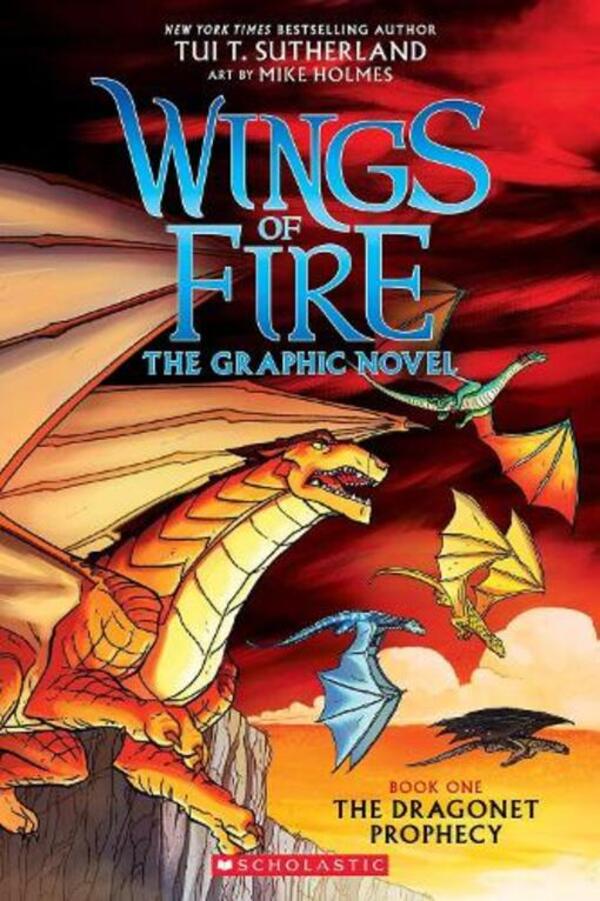 The Dragonet Prophecy (Wings Of Fire Graphic Novel #1) TUI T. SAZERLEND / Туи Т. Сазерленд 9780545942157-1