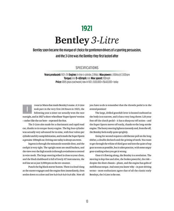 The Dream 100 from evo and Octane. 100 years. 100 cars. The greatest of all time. / The Dream 100 from evo and Octane. 100 years. 100 cars. The greatest of all time. 978-1-78472-595-2-6