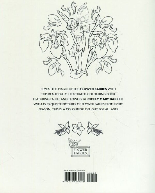 The Flower Fairies Coloring Book Cecil Mary Barker / Сесиль Мэри Баркер 9780241279045-2