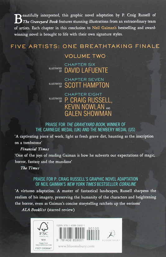 The Graveyard Book. Volume 2 Craig Russell, Neil Gaiman / Крейг Расселл, Нил Гейман 9781408859001-2