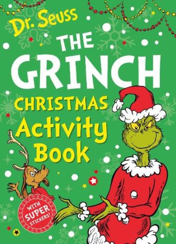 The Grinch Christmas Activity Book Suz / Сьюз 9780008592400-1