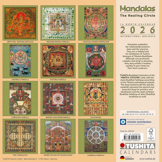 The Healing Mandalas 2026 / Author not specified 9783959295031-2