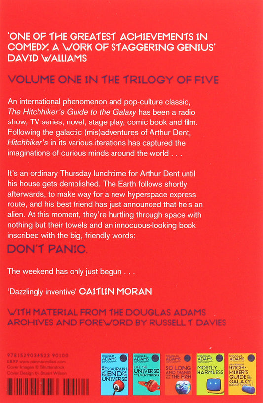 The Hitchhiker's Guide To The Galaxy Douglas Adams / Дуглас Адамс 9781529034523-2