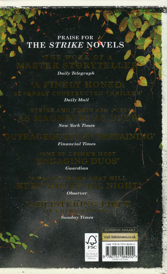 The Ink Black Heart / The Ink Black Heart Роберт Гэлбрейт 978-0-7515-8420-2-2