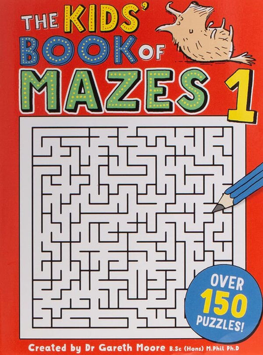 The Kids' Book Of Mazes 1 Gareth Moore / Гарет Мур 9781780555003-2