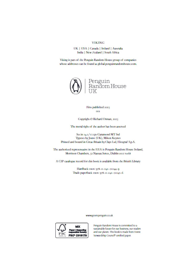 The Last Devil To Die / The Last Devil To Die Ричард Осман 9780241512456-6