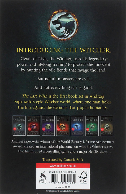 The Last Wish. Book 1 / The Last Wish. Book 1 Анджей Сапковский 978-1-473-23106-1-2
