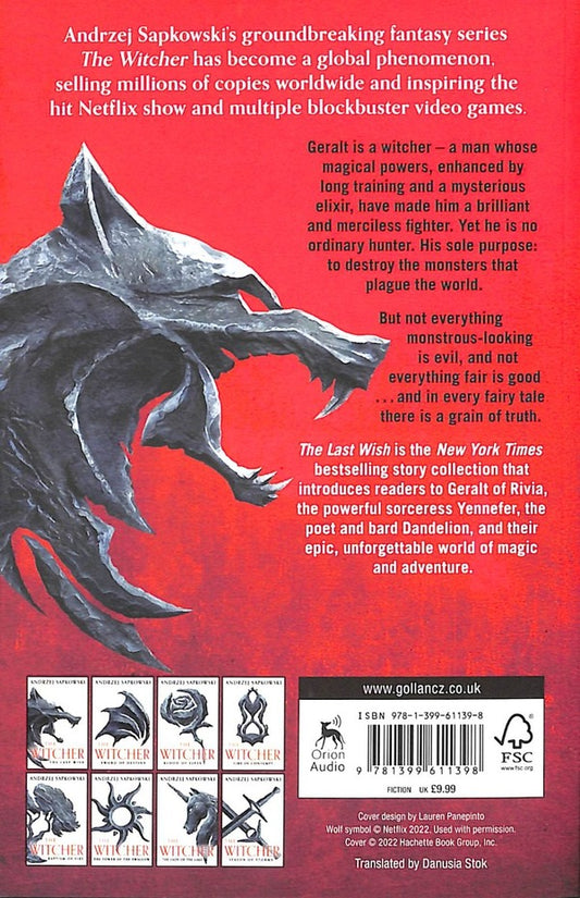 The Last Wish / The Last Wish Анджей Сапковский 978-1-399-61139-8-2
