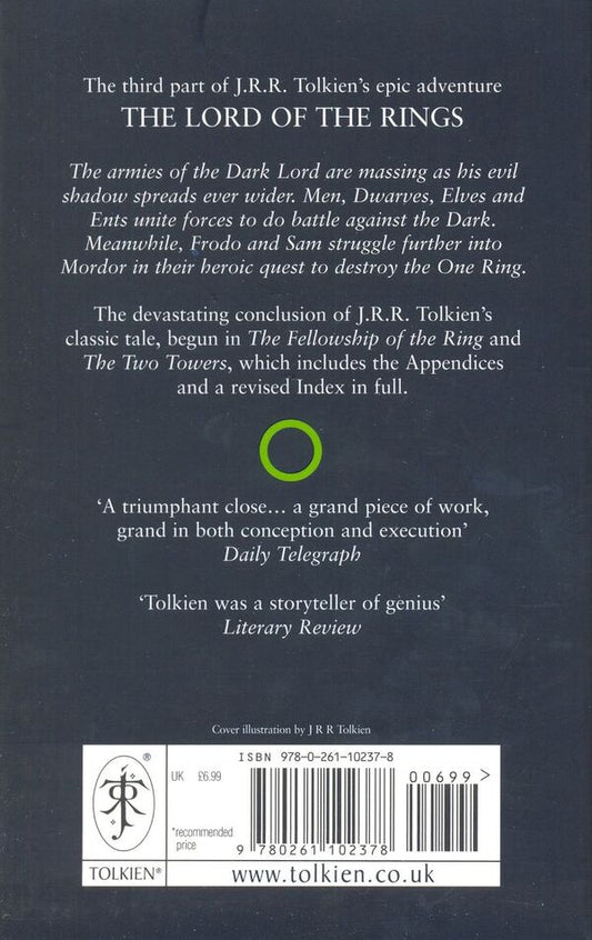 The Lord Of The Rings. Part 3. The Return Of The King John R.R. Tolkien / Джон Р. Р. Толкин 9780261102378-2
