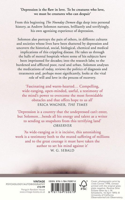 The Noonday Demon / The Noonday Demon Эндрю Соломон 9781784702670-2