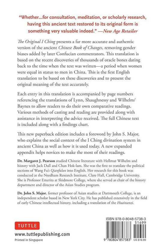 The Original I Ching Margaret J. Parson / Маргарет Дж. Пирсон 9780804857383-2