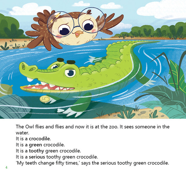 The Owl at the Zoo (+ learning cards) / The Owl at the Zoo / Сова в зоопарку (+ навчальні картки) Татьяна Кузьменко 978-617-7686-39-1-6