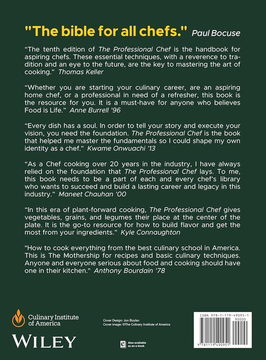 The Professional Chef Culinary Institute of America CIA - Кулинарный институт Америки CIA 9781119490951-2
