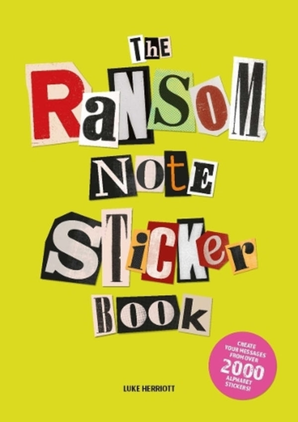 The Ransom Note Sticker Book Luke Herriott / Люк Херриотт 9781837760398-1