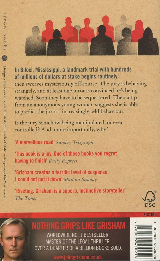 The Runaway Jury / The Runaway Jury Джон Гришэм 978-0-09-941021-8-2