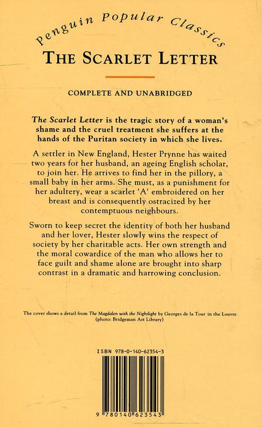 The Scarlet Letter Nathaniel Hawthorne / Натаниэль Хоторн 9780140623543-2