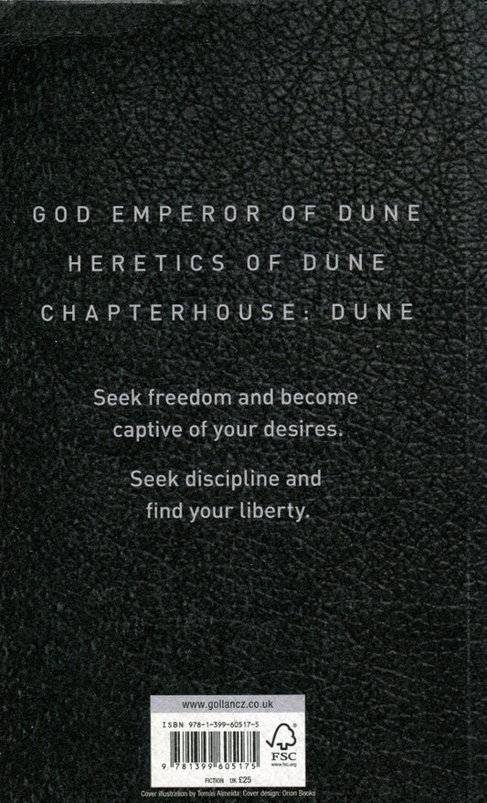 The Second Great Dune Trilogy. God Emperor of Dune, Heretics of Dune, Chapter House Dune / The Second Great Dune Trilogy. God Emperor of Dune, Heretics of Dune, Chapter House Dune Фрэнк Герберт 978-1-399-60517-5-2