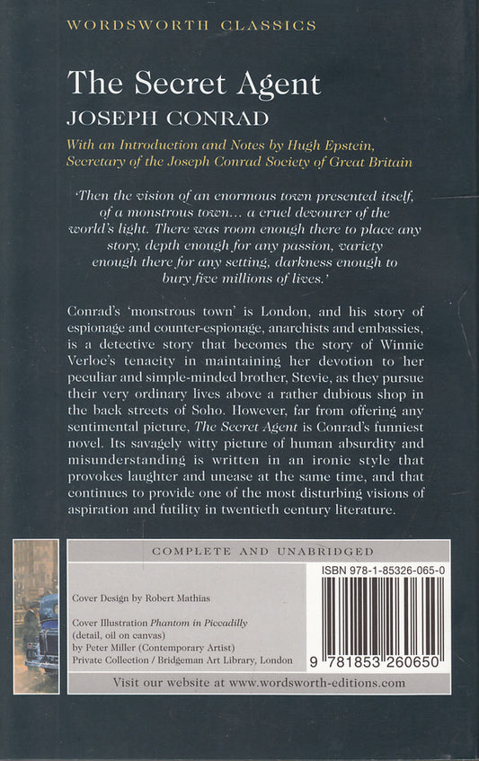 The Secret Agent Joseph Conrad / Джозеф Конрад 9781853260650-2