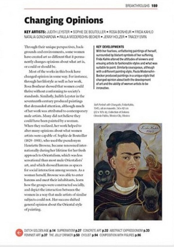 The Short Story of Women Artists / The Short Story of Women Artists Сьюзи Ходж 978-1-78627-655-1-6