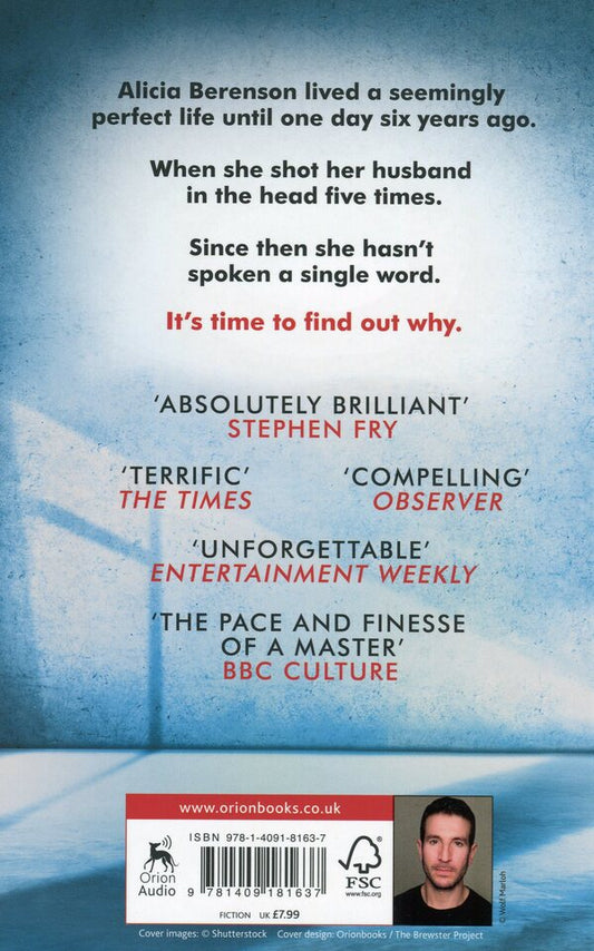 The Silent Patient Alex Michaelides / Алекс Михаэлидес 9781409181637-2