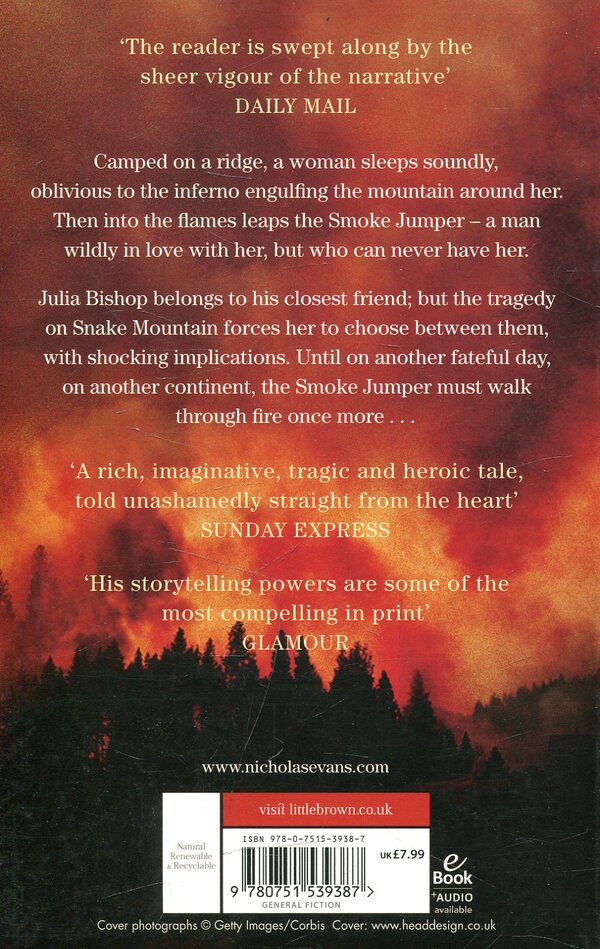 The Smoke Jumper / The Smoke Jumper Николас Эванс 978-0-7515-3938-7-2