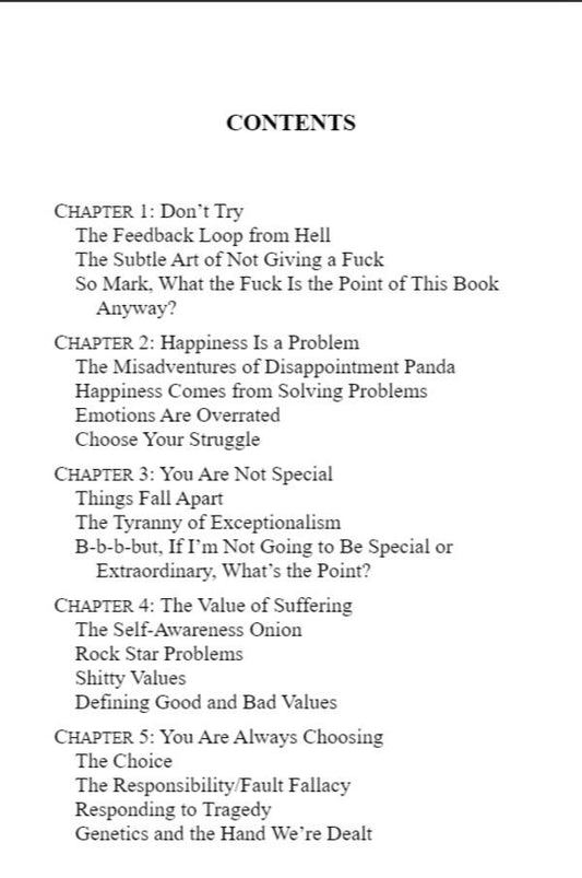 The Subtle Art of Not Giving a F*ck: A Counterintuitive Approach to Living a Good Life / The Subtle Art of Not Giving a F*ck: A Counterintuitive Approach to Living a Good Life Марк Мэнсон 9780062457714-2