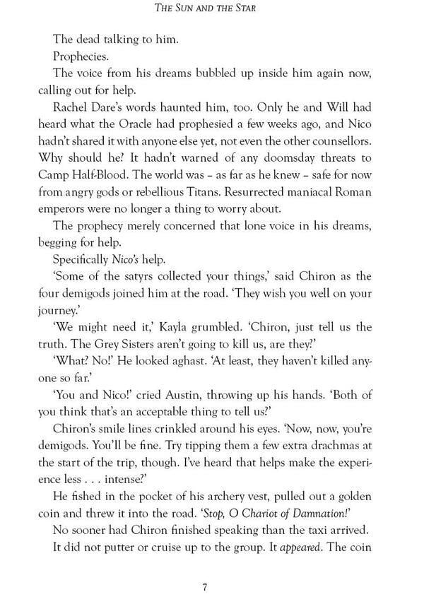 The Sun and the Star (From the World of Percy Jackson) / The Sun and the Star (From the World of Percy Jackson) Рик Риордан, Марк Осиро 9780241627686-6