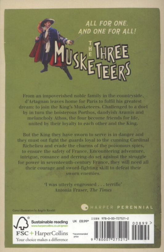 The Three Musketeers / The Three Musketeers Александр Дюма 978-0-00-727521-2-2