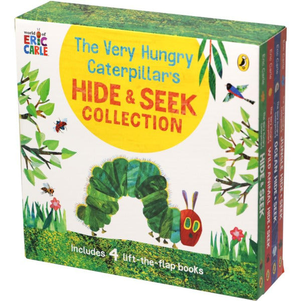 The Very Hungry Caterpillar's. Hide And Seek Collection. 4 Book Slipcase Eric Karl / Эрик Карл 9780241707128-2