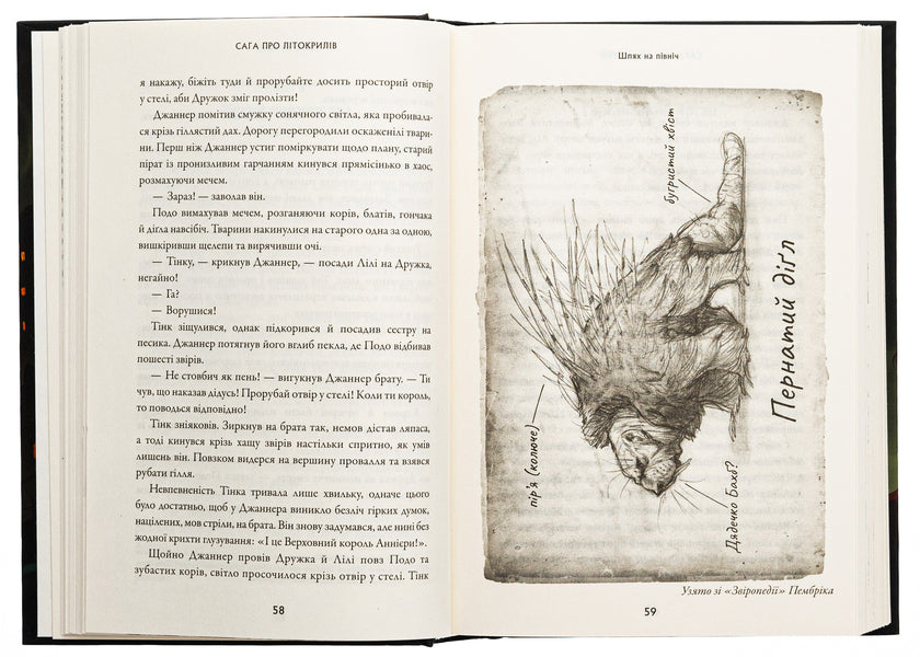 The saga of Lytokrylov. Book 2. The way to the north / Сага про Літокрилів. Книга 2. Шлях на північ Эндрю Питерсон 978-617-548-216-2-6