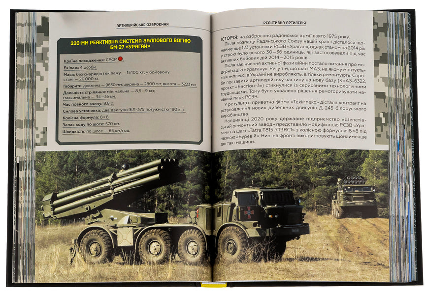 The weapon of victory. The first complete guide to the armament of the Ukrainian army / Зброя перемоги. Перший повний довідник озброєння української армії Михаил Жирохов 978-617-170-140-3-6