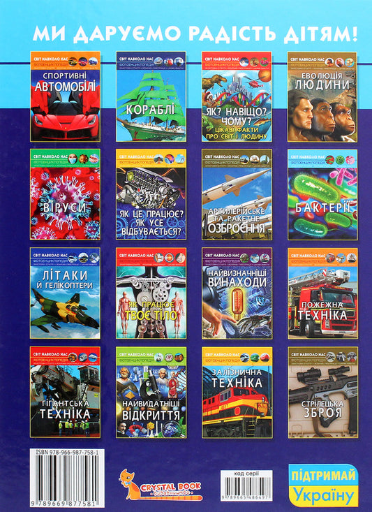 The world around us.How is it done? / Світ навколо нас. Як це зроблено? Валентин Лысов 978-966-987-758-1-2