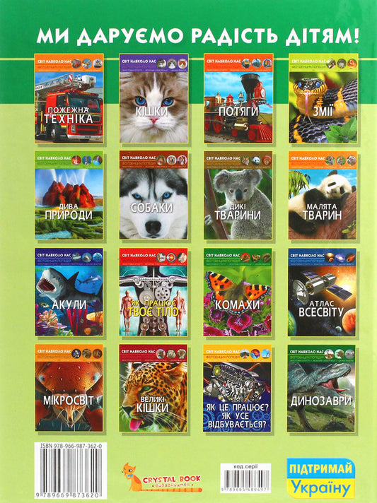 The world around us.Viruses / Світ навколо нас. Віруси Алина Котка 978-966-987-362-0-2
