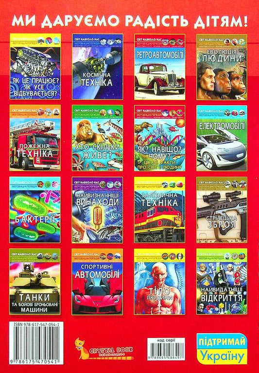 The world around us. Public transport / Світ навколо нас. Міський транспорт Алина Котка 978-617-547-054-1-2