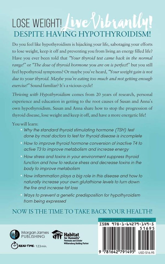 Thriving with Hypothyroidism / Thriving with Hypothyroidism Сьюзан Такер, Анна Остин / Anna Austin 978-1-64279-149-5-2