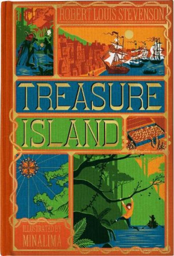 Treasure Island Minalima Edition Robert Louis Stevenson - Роберт Льюис Стивенсон 9780063452084-1