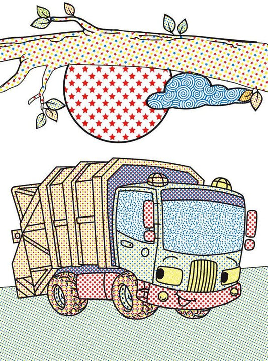 Truck Water Coloring - Вантажвочка Водна розмальовка - Author not specified 9789669874078-2