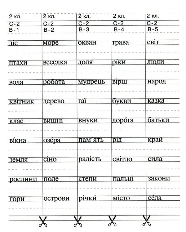 Ukrainian language. 2nd class. Let's work on the margins of the notebook. Language simulator / Українська мова. 2 клас. Попрацюємо на полях зошита. Мовний тренажер Анна Тучапская, Галина Нечай 2005000014154-4