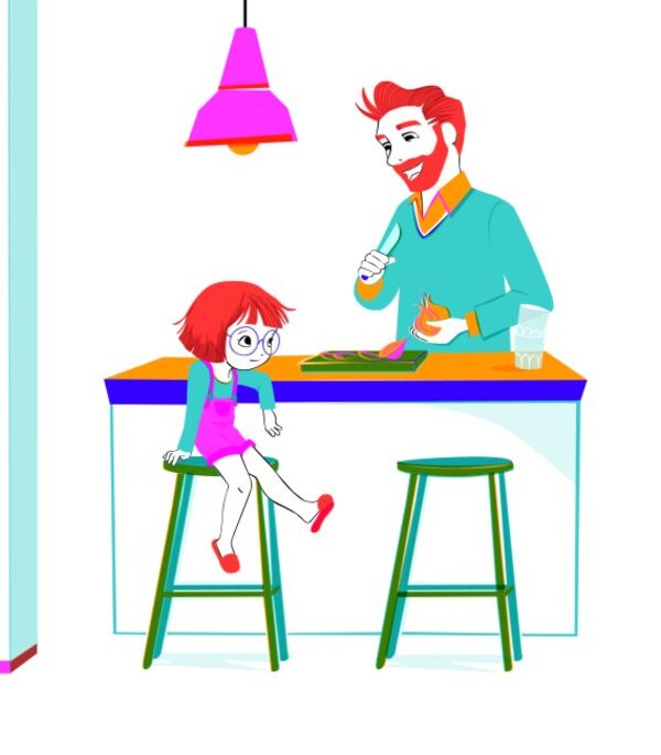 Violetta's two dads / Два тати Віолетти Эмили Шазран 978-617-785-374-8-5