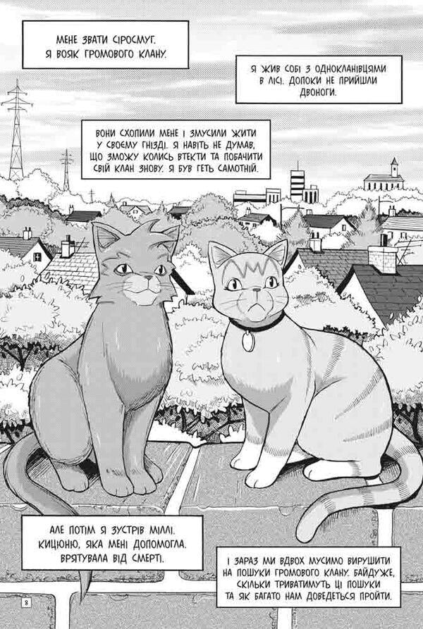 Warrior cats.Manga (set of 2 books) / Коти-вояки. Манґа (комплект із 2 книг) Эрин Хантер 978-617-7995-43-1, 978-617-7995-44-8-6