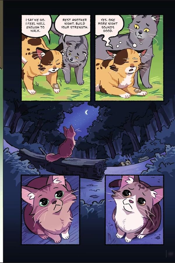 Warriors Graphic Novel: The New Prophecy Erin Hunter, Gibson Twist - Эрин Хантер, Гибсон Твист 9780063450882-5