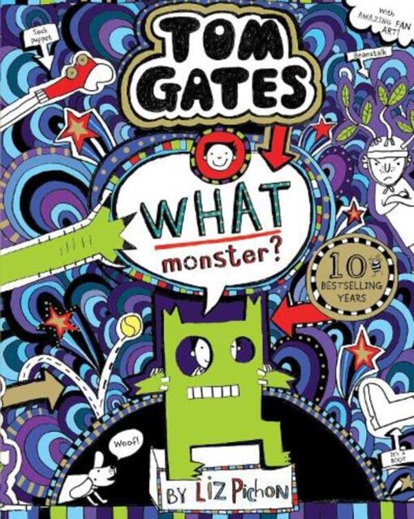 What Monster? (Tom Gates #15) (PB) Liz Pichon / Лиз Пишон 9781407179872-1